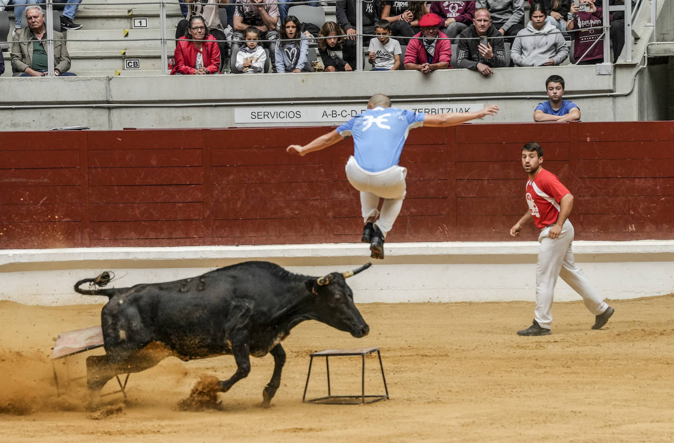 Las mejores imágenes en las vaquillas