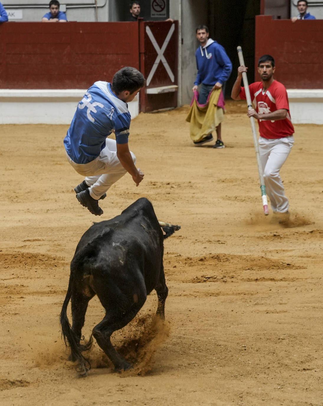 Las mejores imágenes en las vaquillas