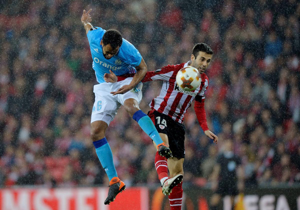 Susaeta, en el último duelo continental del Athletic.