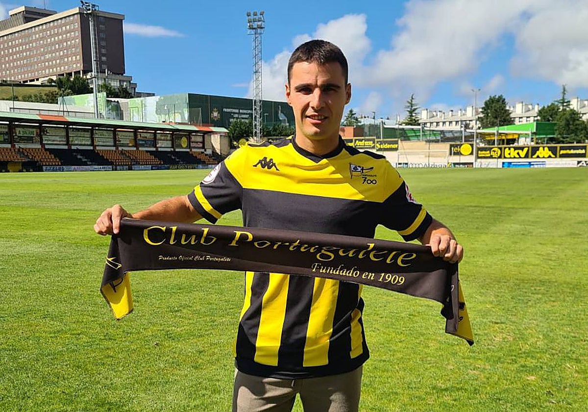 Aitor Villar ficha por el Portugalete después de capitanear al Sestao River que ha ascendido a Primera Federación.