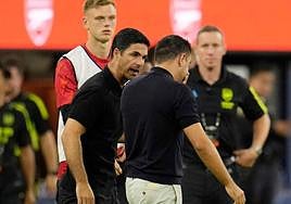 Xavi se 'pica' con Arteta por la intensidad del Arsenal: «Parecía un partido de Champions...»