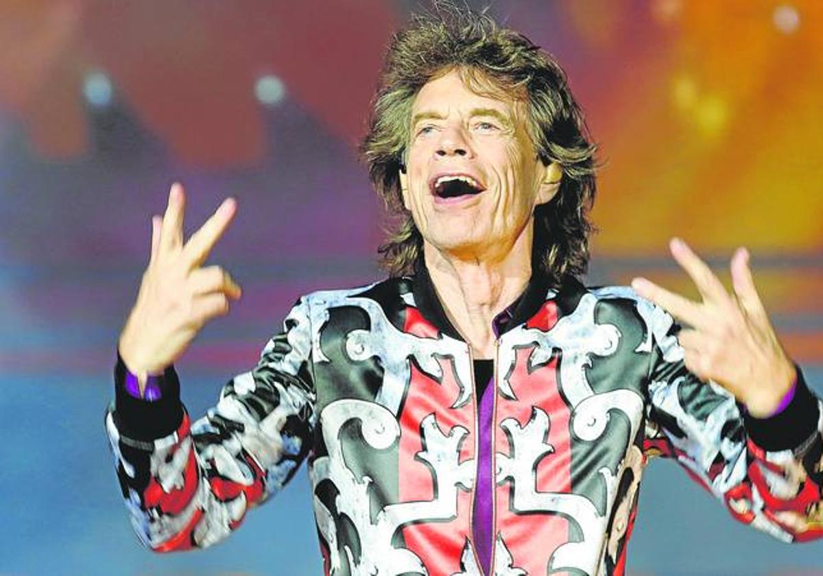 Mick Jagger en el concierto que ofreció en Marsella, con motivo de la gira 'No Filter' en 2018.