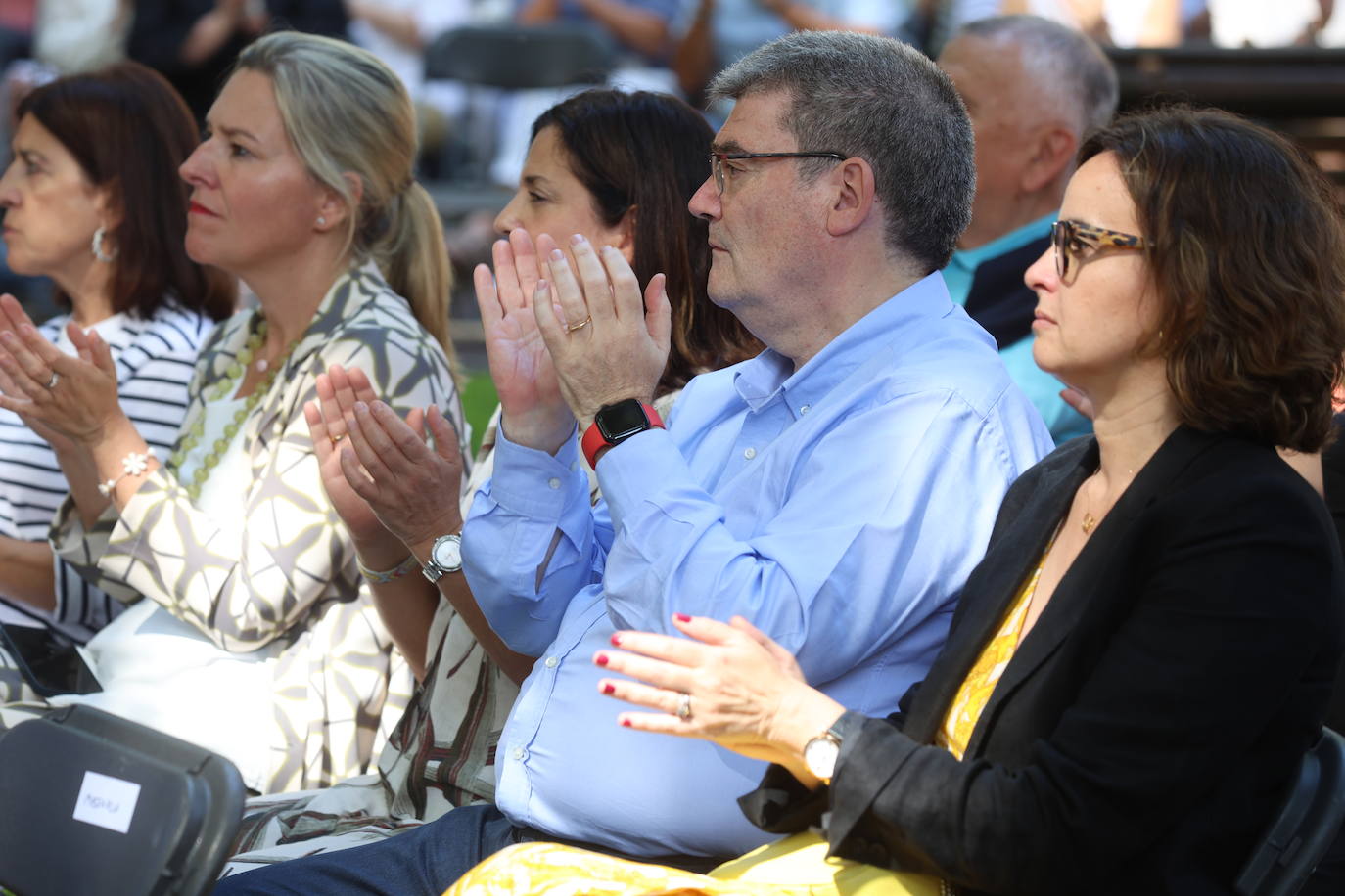 Acto de celebración del 128 aniversario del PNV en Bilbao