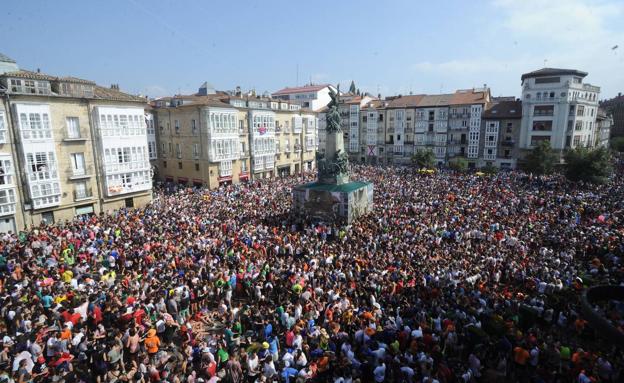 ¿Qué tiempo hará durante la Bajada de Celedón?