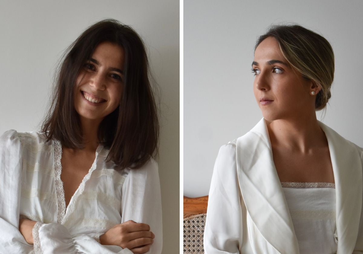 Nerea Calvo y Elena Guibert