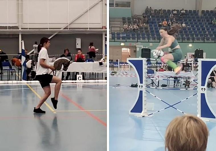 Concursos de equitación vegana.