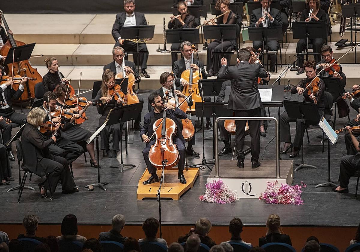 El violonchelista Pablo Ferrández demostró su madurez musical.