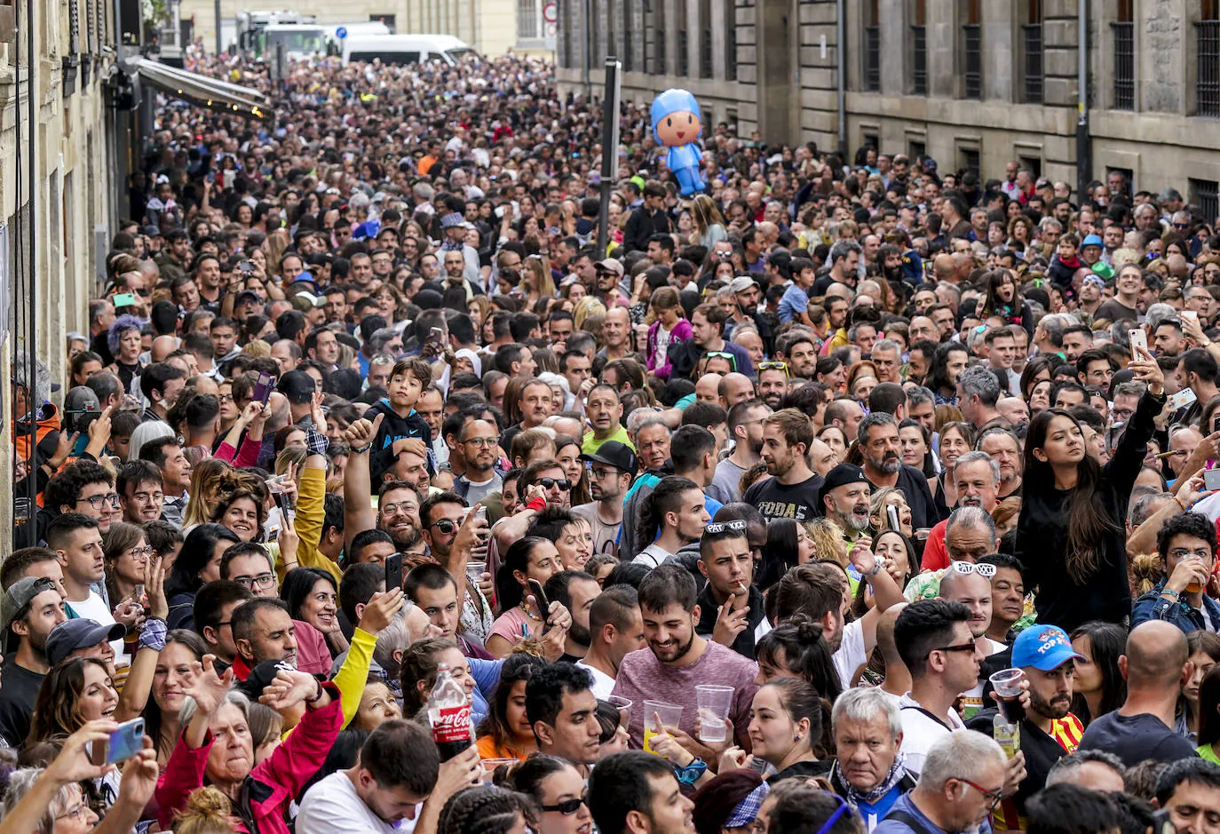 Las Mejores Fotos Del Chupinazo Y La Bajada De Celed N El Correo