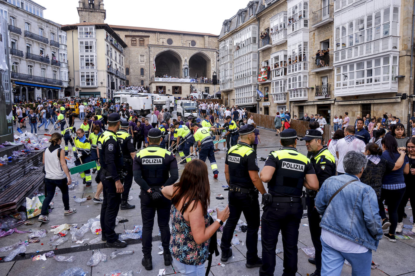 Las mejores fotos del Chupinazo y la Bajada de Celedón