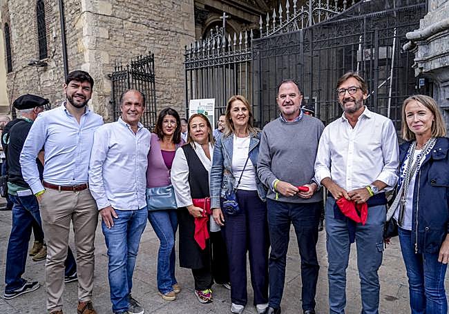 Aitor González, Miguel Garnica, Laura Garrido, Marta Alaña, Ainhoa Domaica, Carlos Iturgaiz, Iñaki Oyarzabal y Blanca Lacunza.