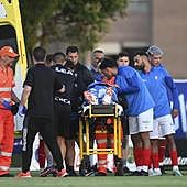 Giuliano Simeone ya ha sido operado de una fractura de peroné y luxación de tobillo