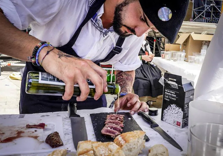 Las imágenes del Concurso Gastronómico de cuadrillas de blusas y neskas