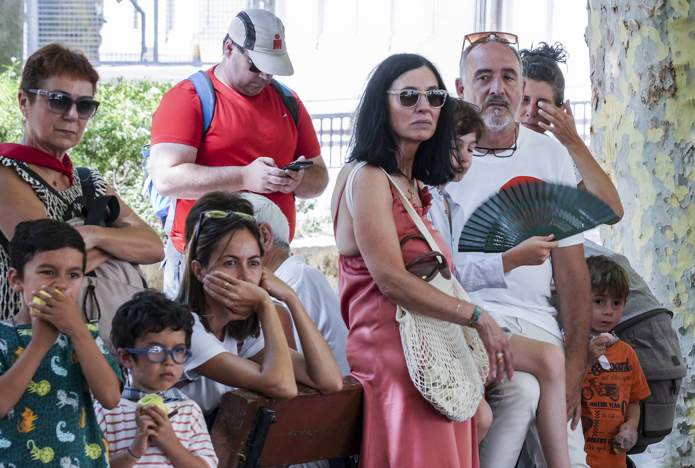 Las fotos de la asfixiante jornada de calor extremo en Álava