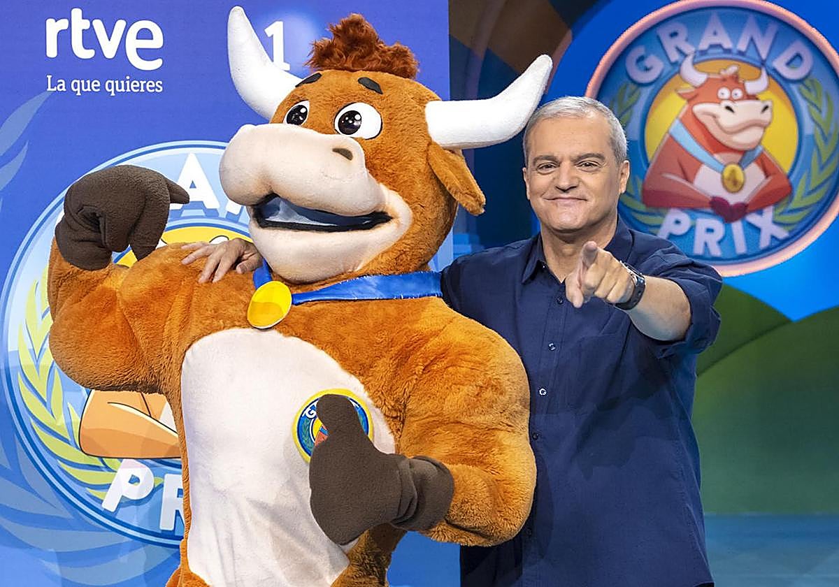 Un mozo de almacén, la falsa vaquilla del 'Grand Prix'