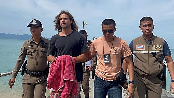 La Policía tailandesa acusará a Daniel Sancho de asesinato premeditado, castigado con pena de muerte