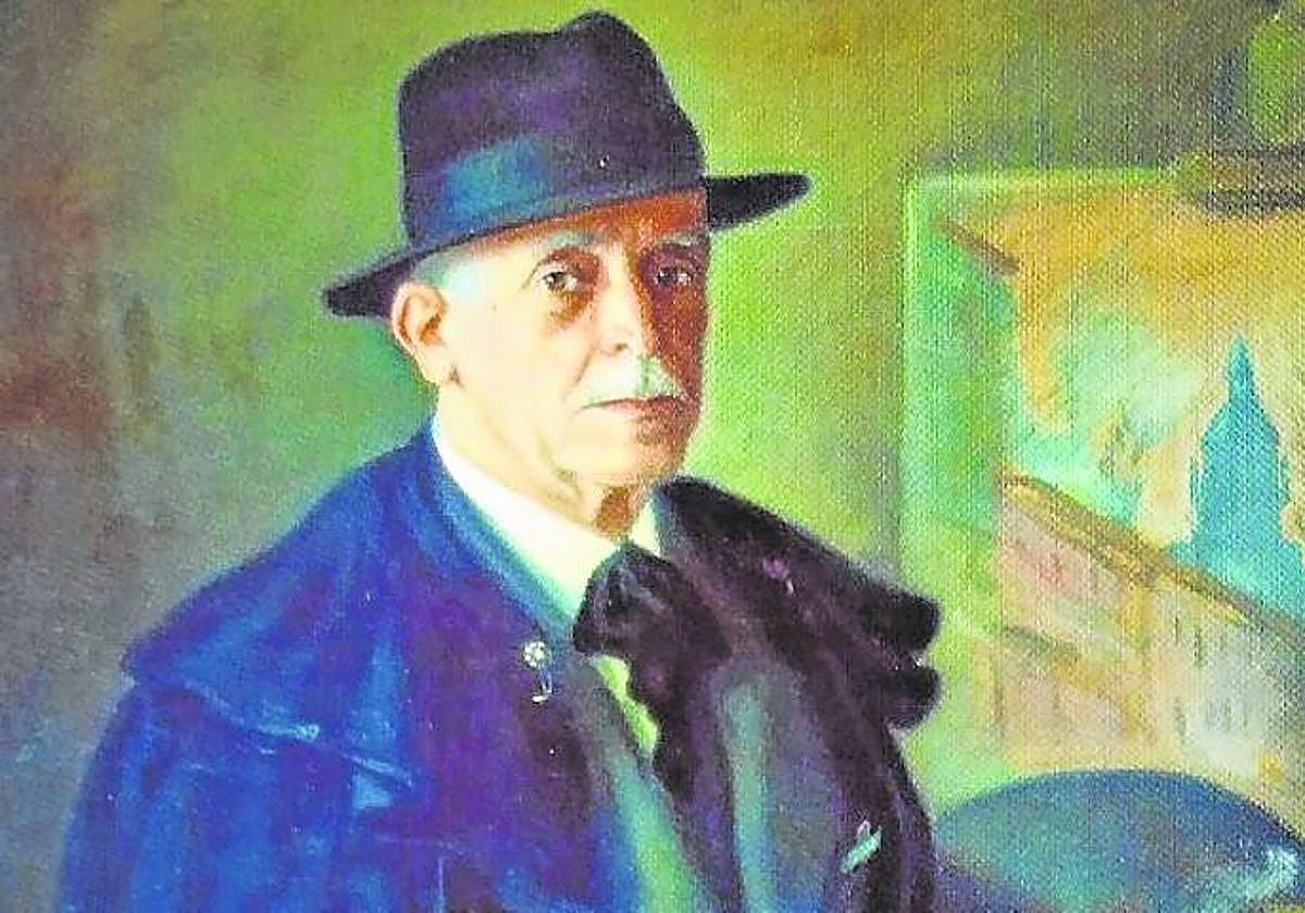 Arraiz, retratado por Pablo Sansegundo hacia 1947