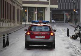 Coche de la Policía Foral de Navarra