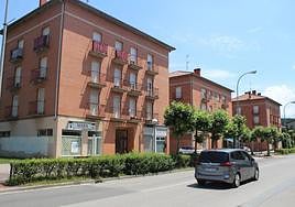 Bloques de viviendas en Amurrio.