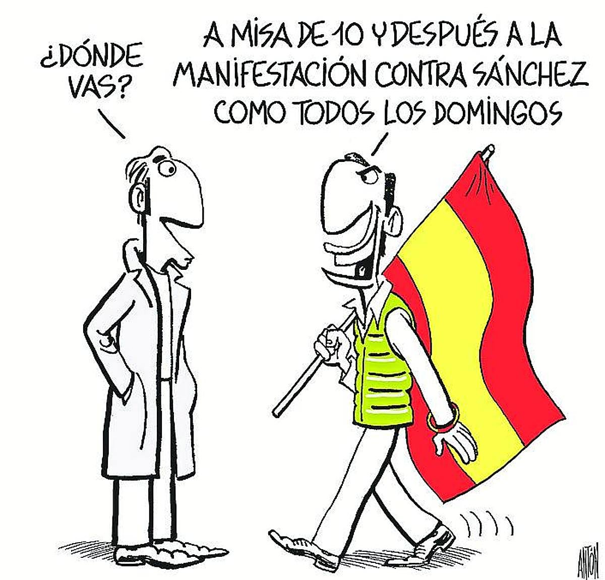 La viñeta de Antón