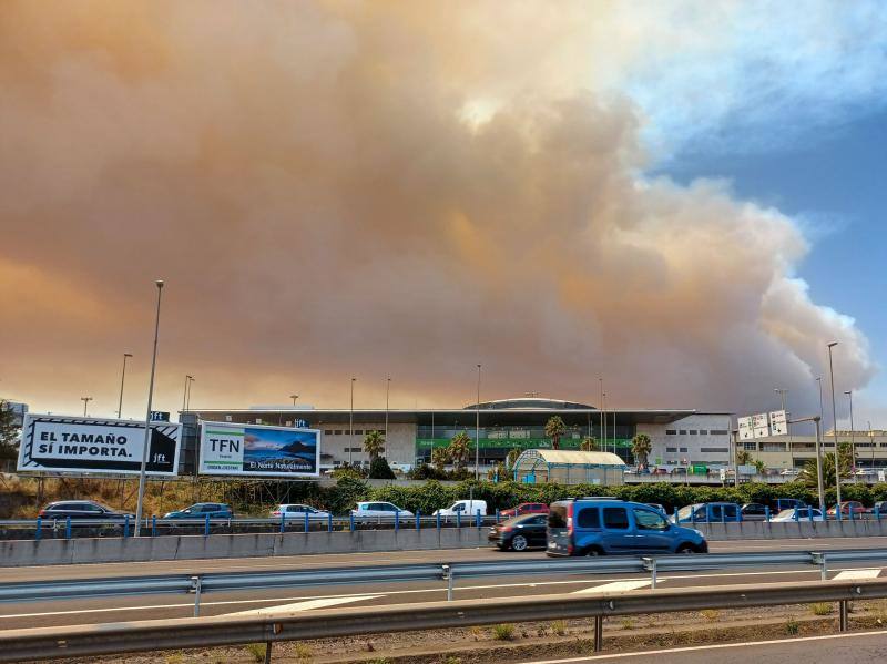 Las imágenes más impactantes del incendio de Tenerife