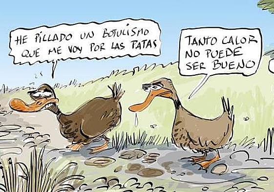 La tira de Cerrajería sobre el brote del botulismo