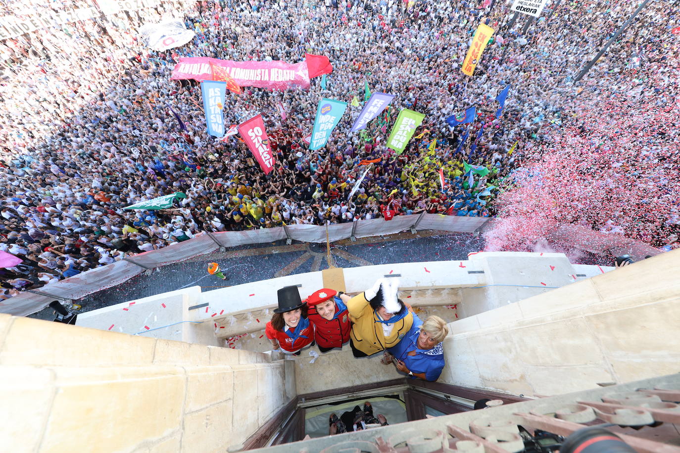 Bilbao descorcha la Aste Nagusia