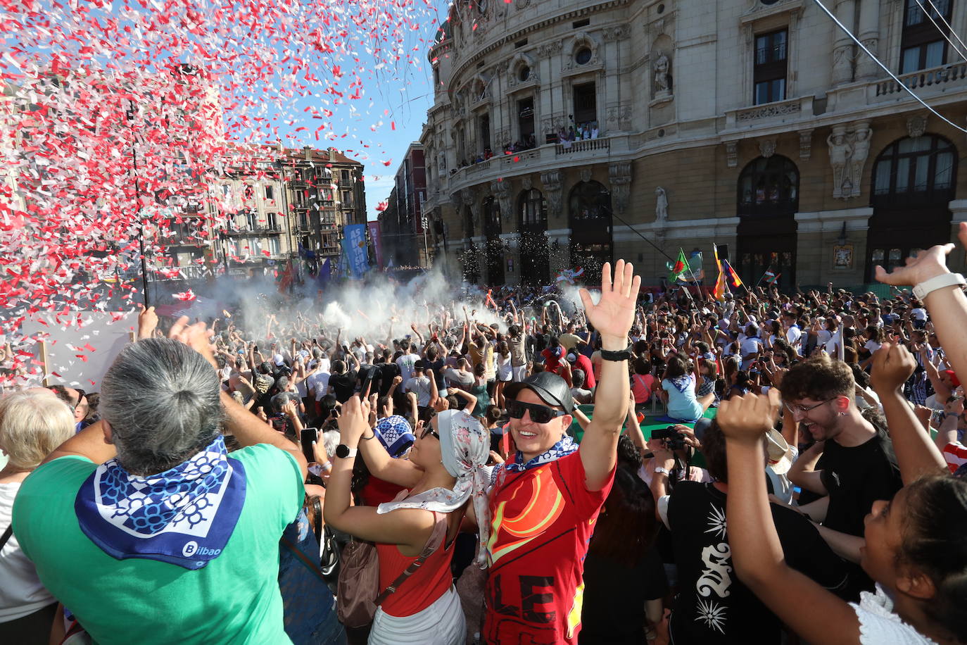 Bilbao descorcha la Aste Nagusia