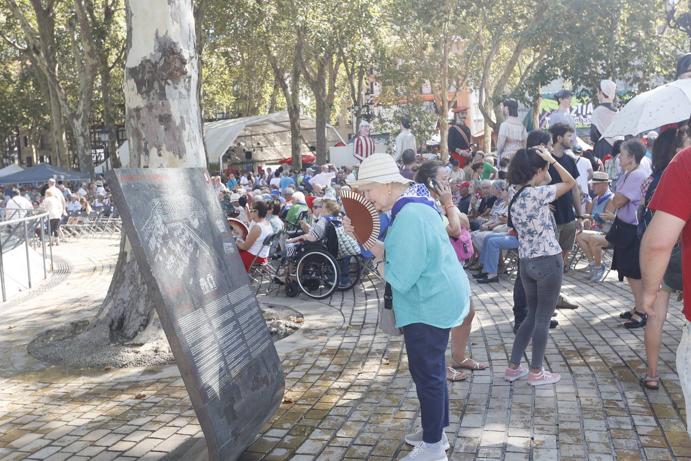 El peor día de la ola de calor en Bizkaia
