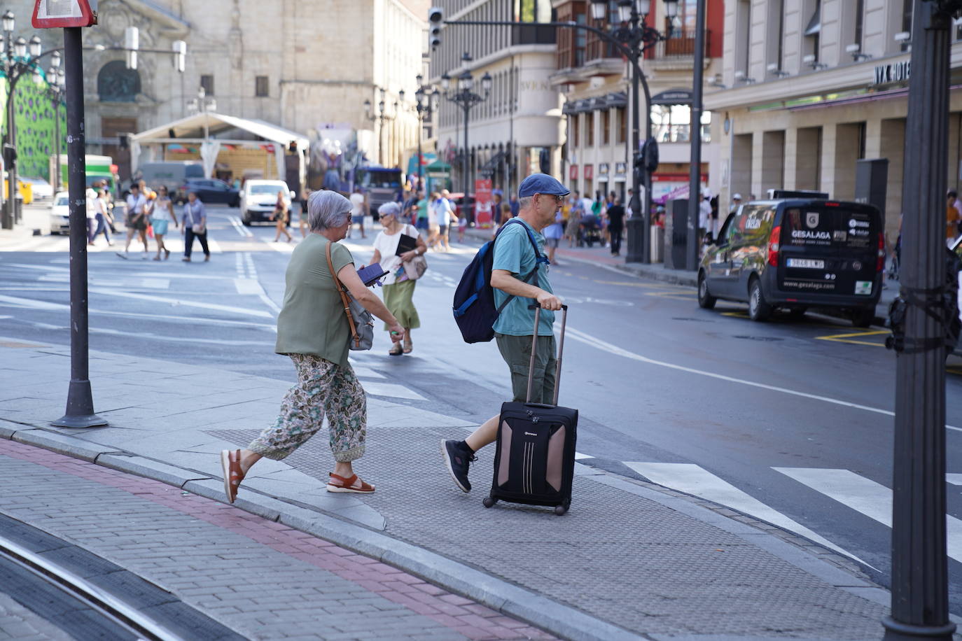 El peor día de la ola de calor en Bizkaia