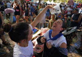 Los termómetros de las calles de Bilbao llegaron a marcar al sol 47 grados en una jornada de calor asfixiante