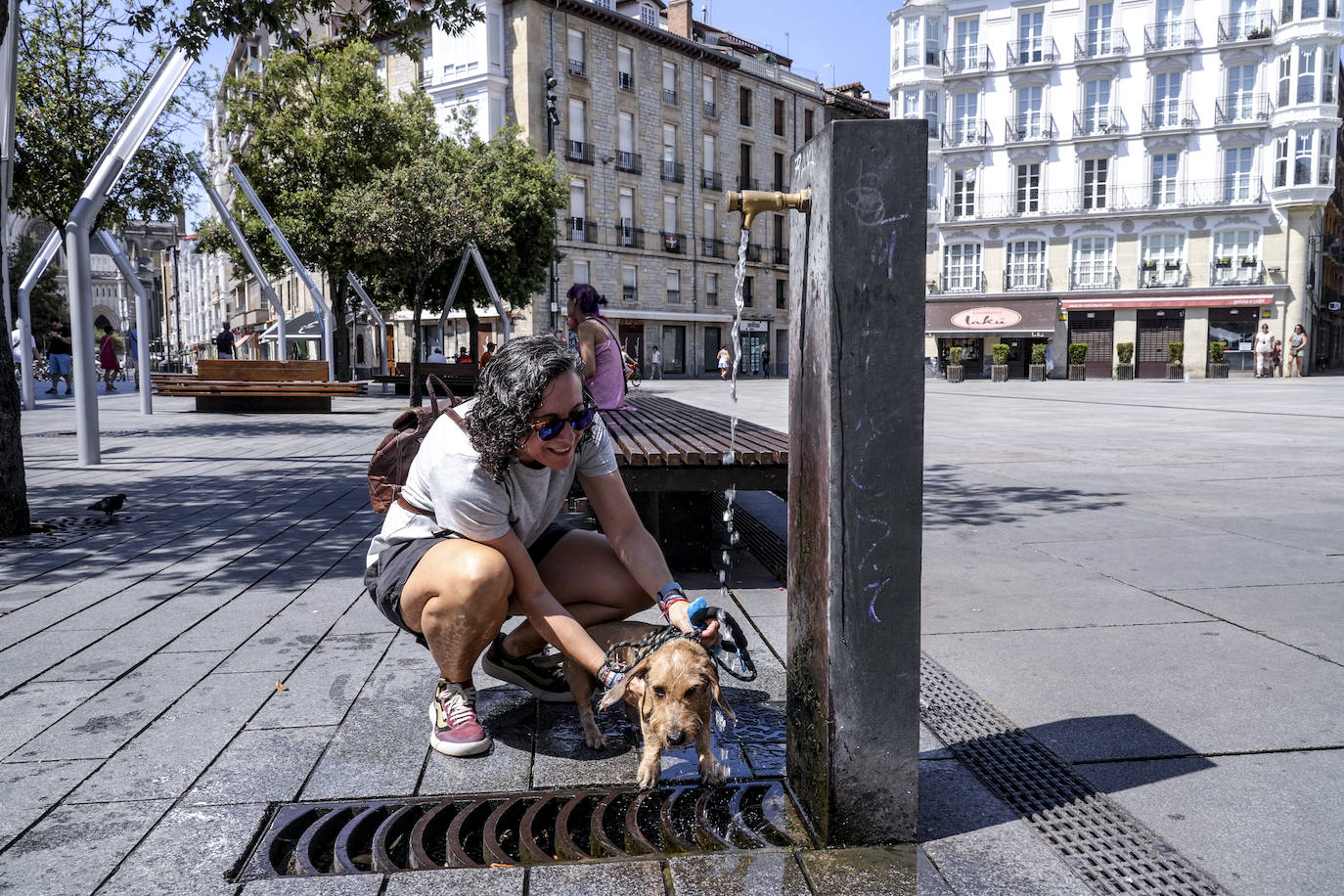 Álava no se libra de la ola de calor y registra máximas por encima de los 41 grados