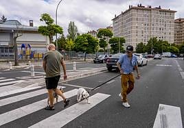 Paso de peatones donde atropellaron a un niño de 5 años.