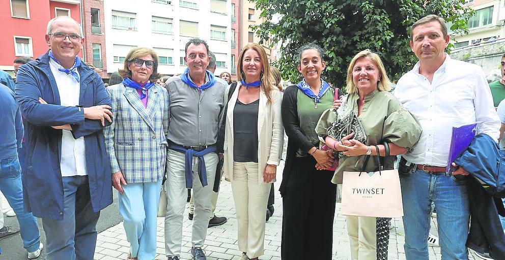 Íñigo Alberdi, Teresa Querejazu, José Miguel Lanzagorta, Idoia Lavín, Irazú López Campos, Laura del Rey y Jon Madariaga.