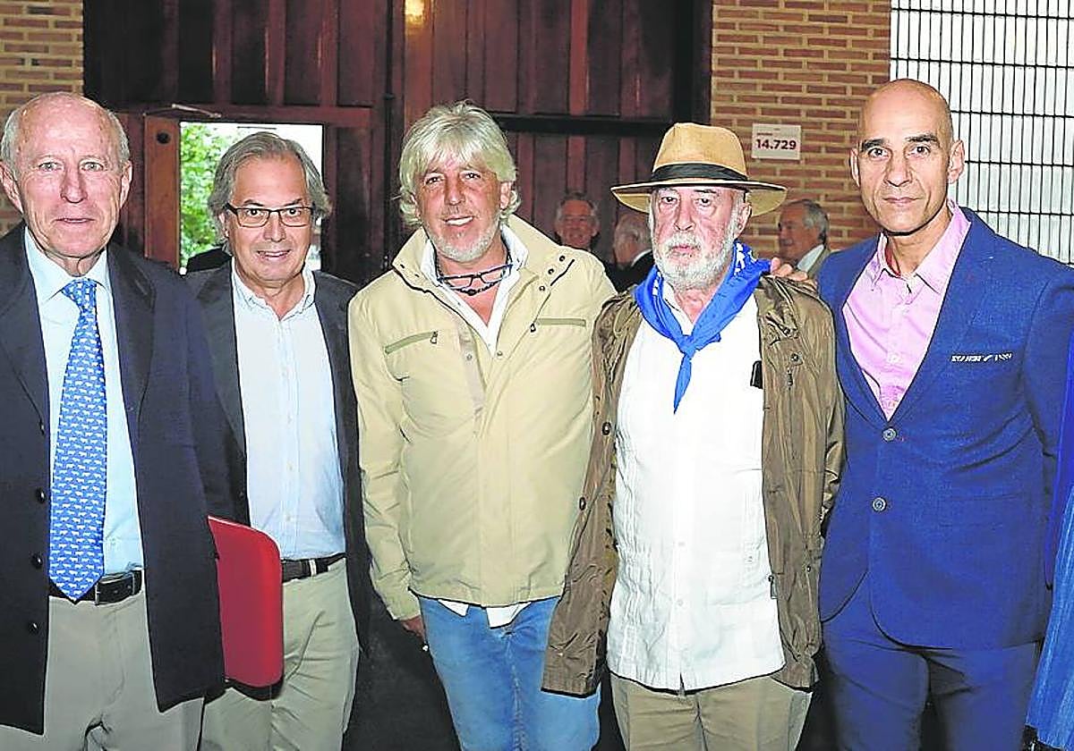 Leopoldo Sánchez Gil, Sabino Gutiérrez, Andrés Sánchez, Luciano Sánchez, Javier Quintanilla y Susana García.