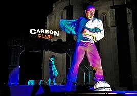 Imagen de la obra 'Carbón Club' de Markeliñe, encargada de despedir el programa Uda Giro en Durango