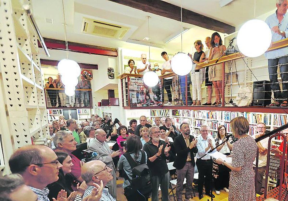 Elena Recalde Castells, durante su intervención.