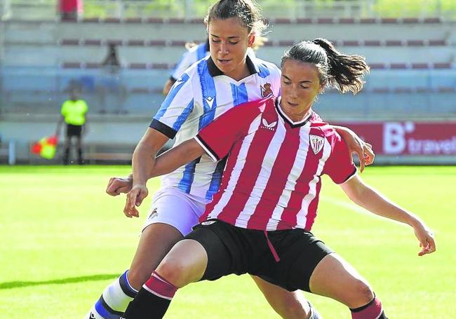 Azkona, durante el partido.