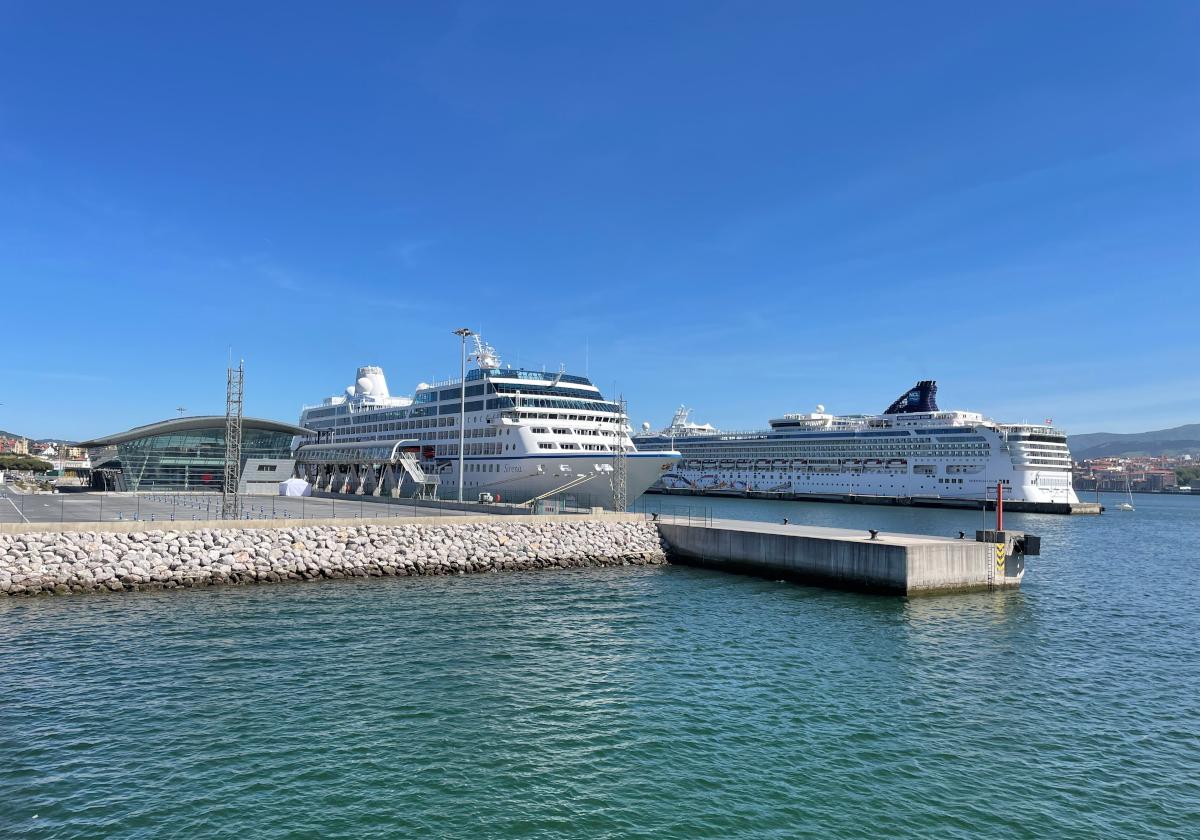 20 cruceros arribarán en el puerto de Bilbao este mes