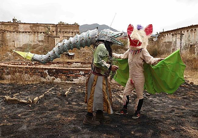 Una imagen de la propuesta 'Soneto de alimañas' (2022) de Naomi Rincón Gallardo.