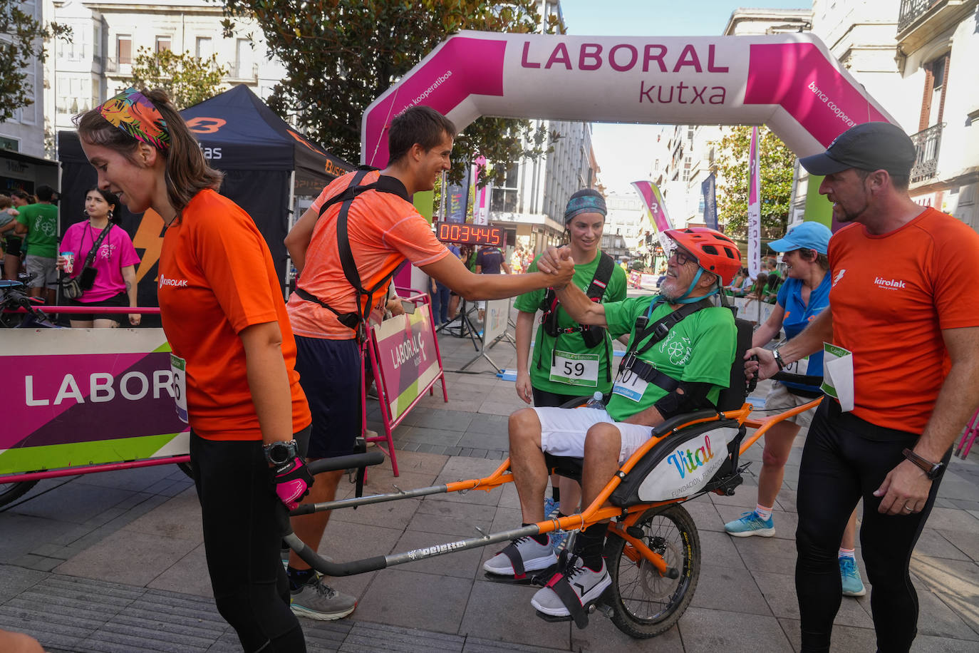 La carrera CórrELA de Vitoria en imágenes