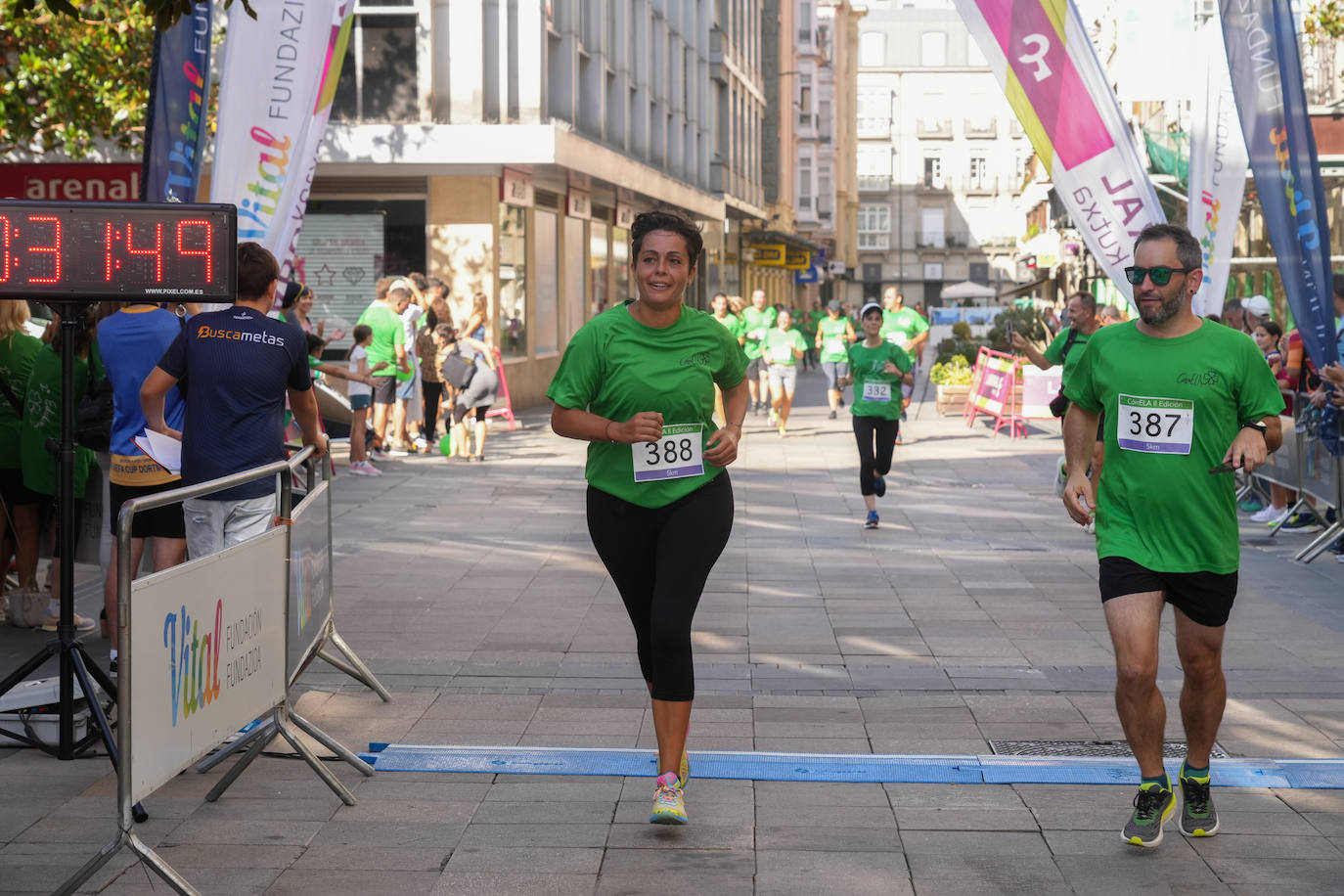 La carrera CórrELA de Vitoria en imágenes