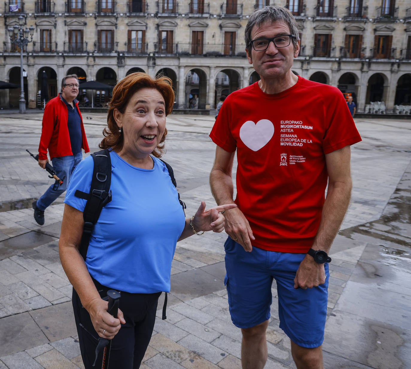 La visita a los mojones, en imágenes