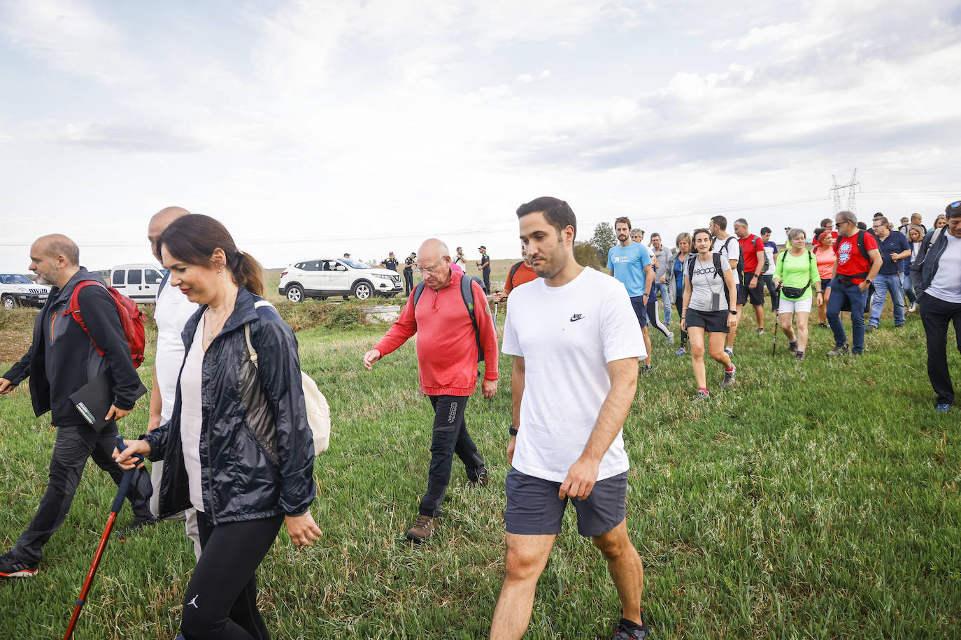 La visita a los mojones, en imágenes