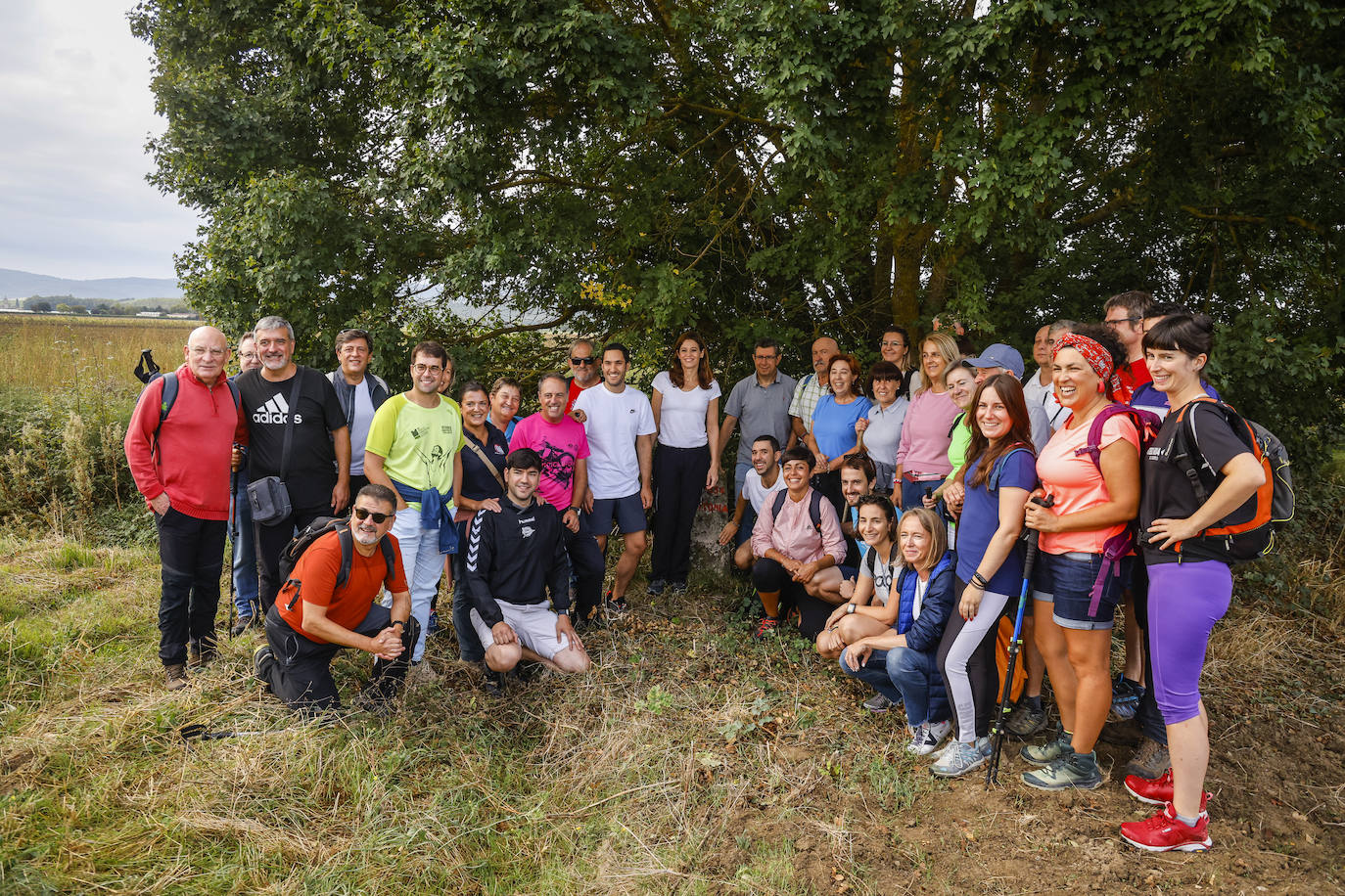 La visita a los mojones, en imágenes