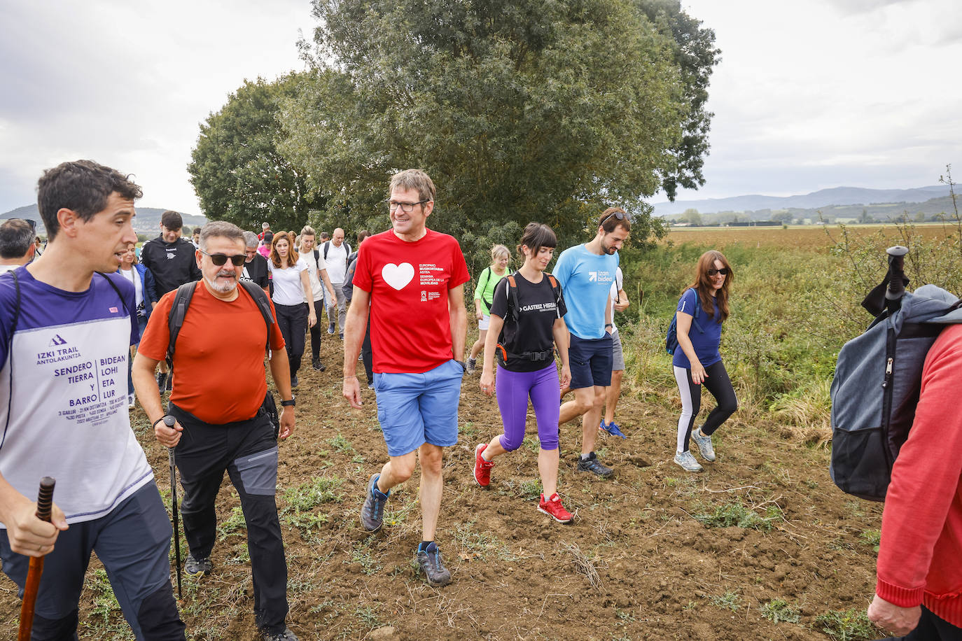La visita a los mojones, en imágenes
