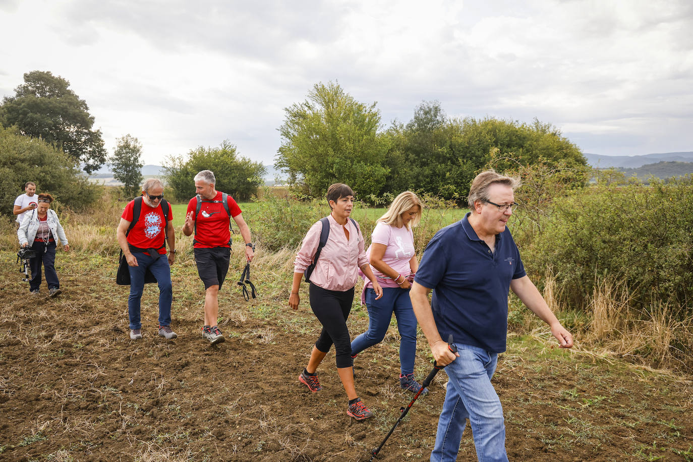 La visita a los mojones, en imágenes