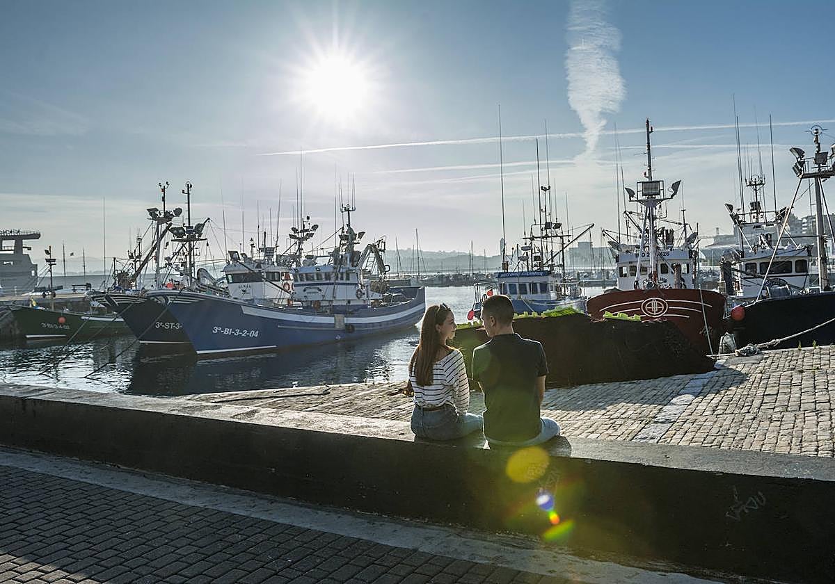 Santurtzi incrementa el número de visitantes con respecto al verano del año pasado.