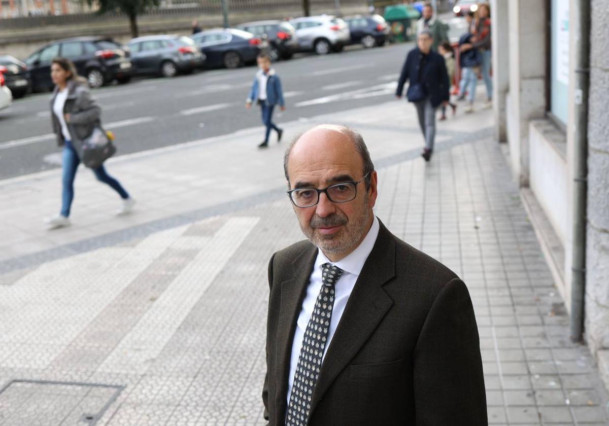 El presidente de la Federación de EPSV de Euskadi, Ignacio Etxebarria.