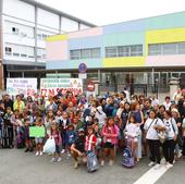 Las protestas por el transporte escolar se extienden a la Álava rural: «Somos una minoría y los olvidados»