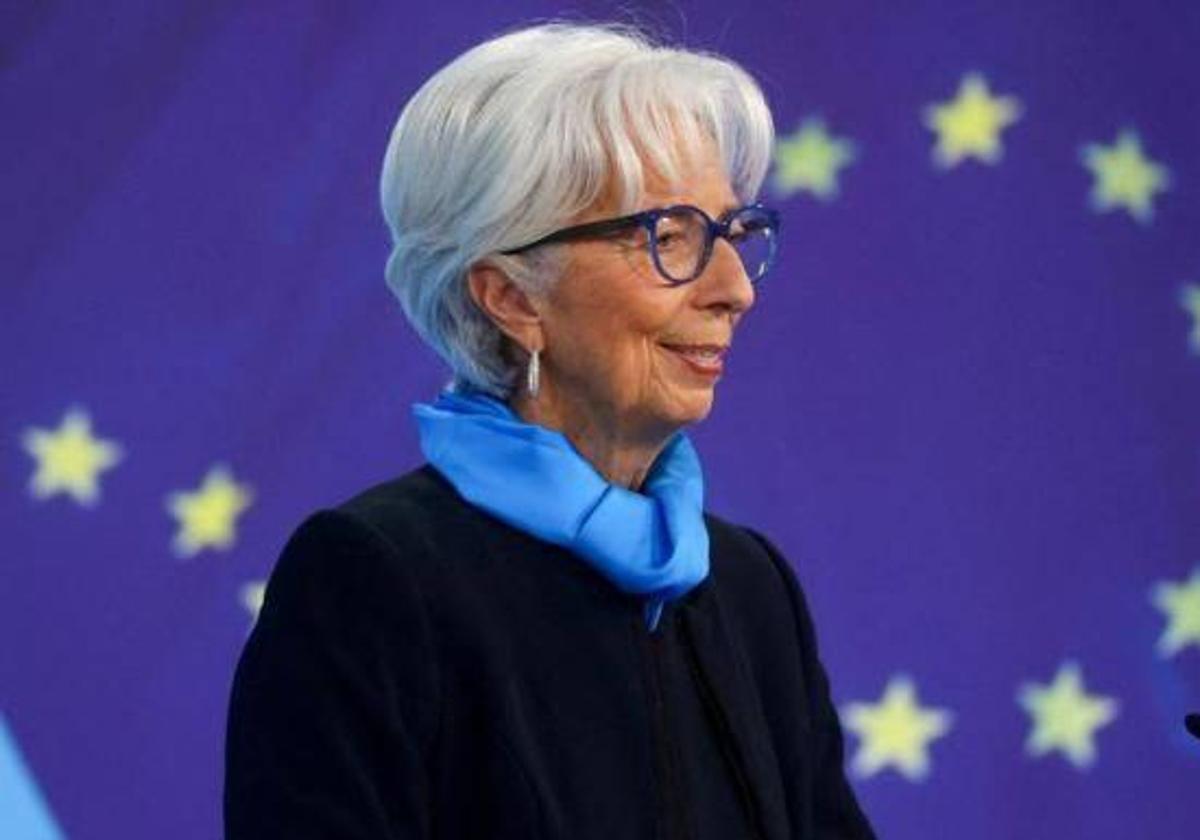 La presidenta del BCE, Christine Lagarde.